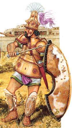 trojan war shields